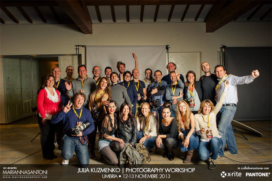 Julia's 2-day Workshop in Italy, organized by Marianna Santoni